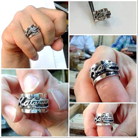 gümüş atatürk yüzüğü